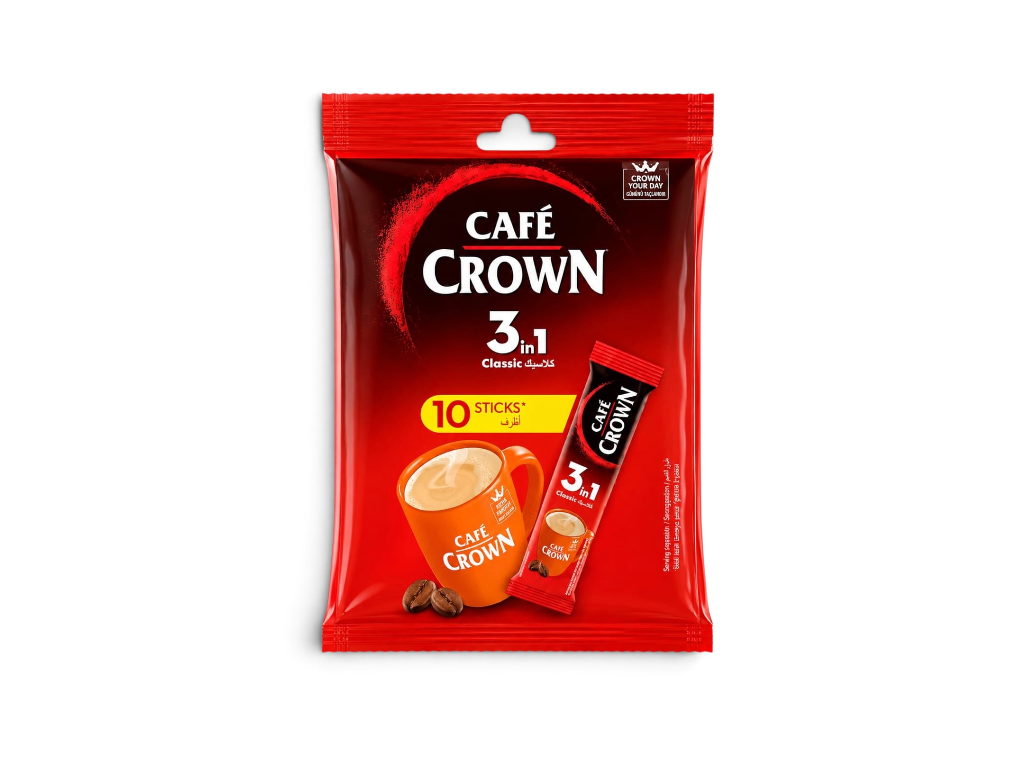 كافيه كراون 3*1 10 ظرف