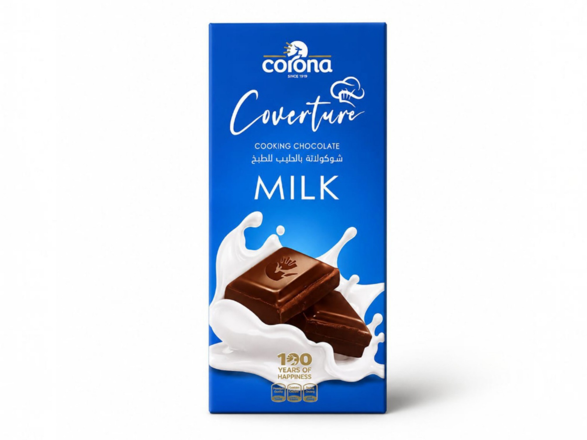 شوكولاته طبخ كورونا حليب 150 جرام
