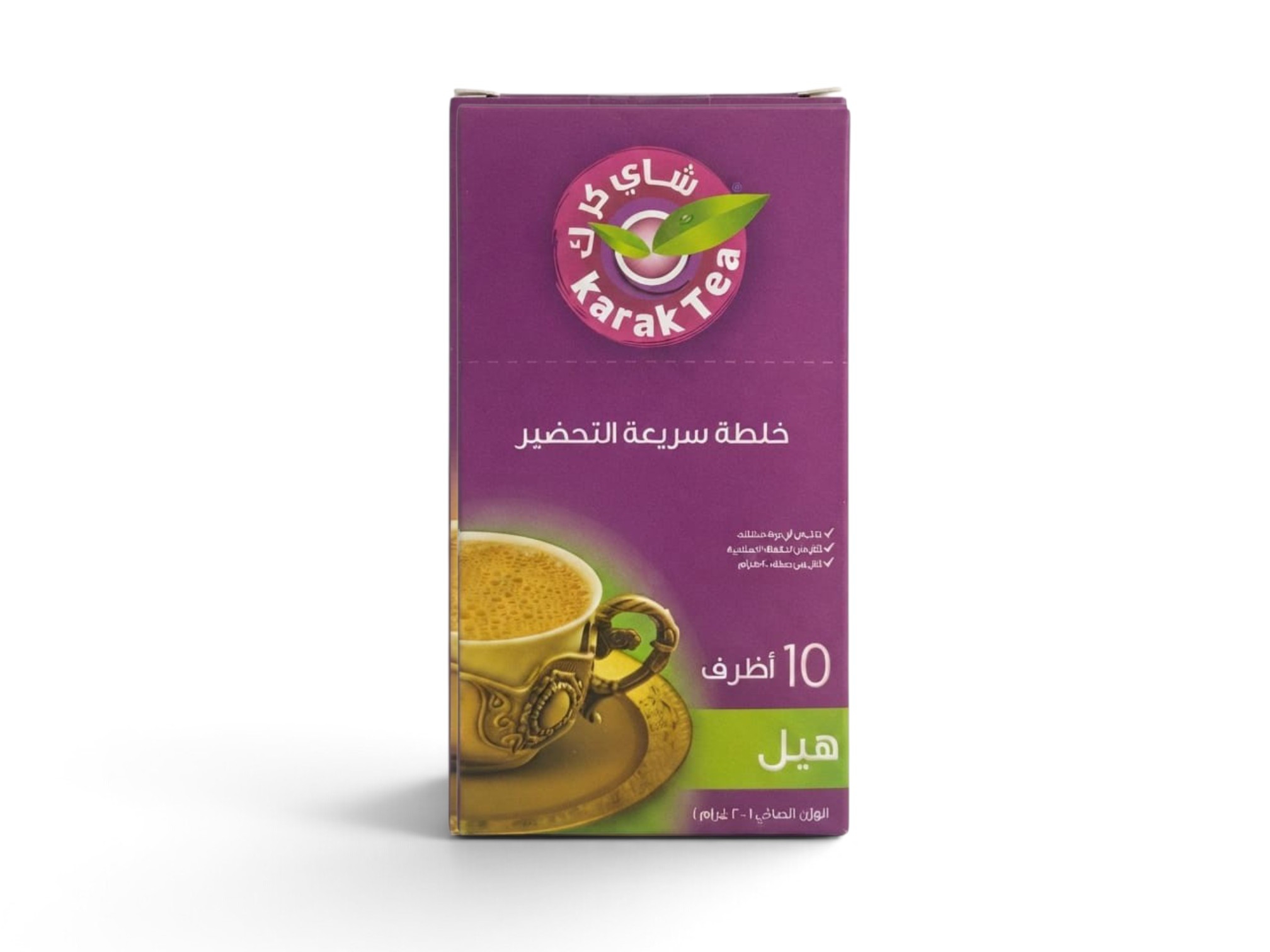 شاي كرك بالهيل 10 أظرف