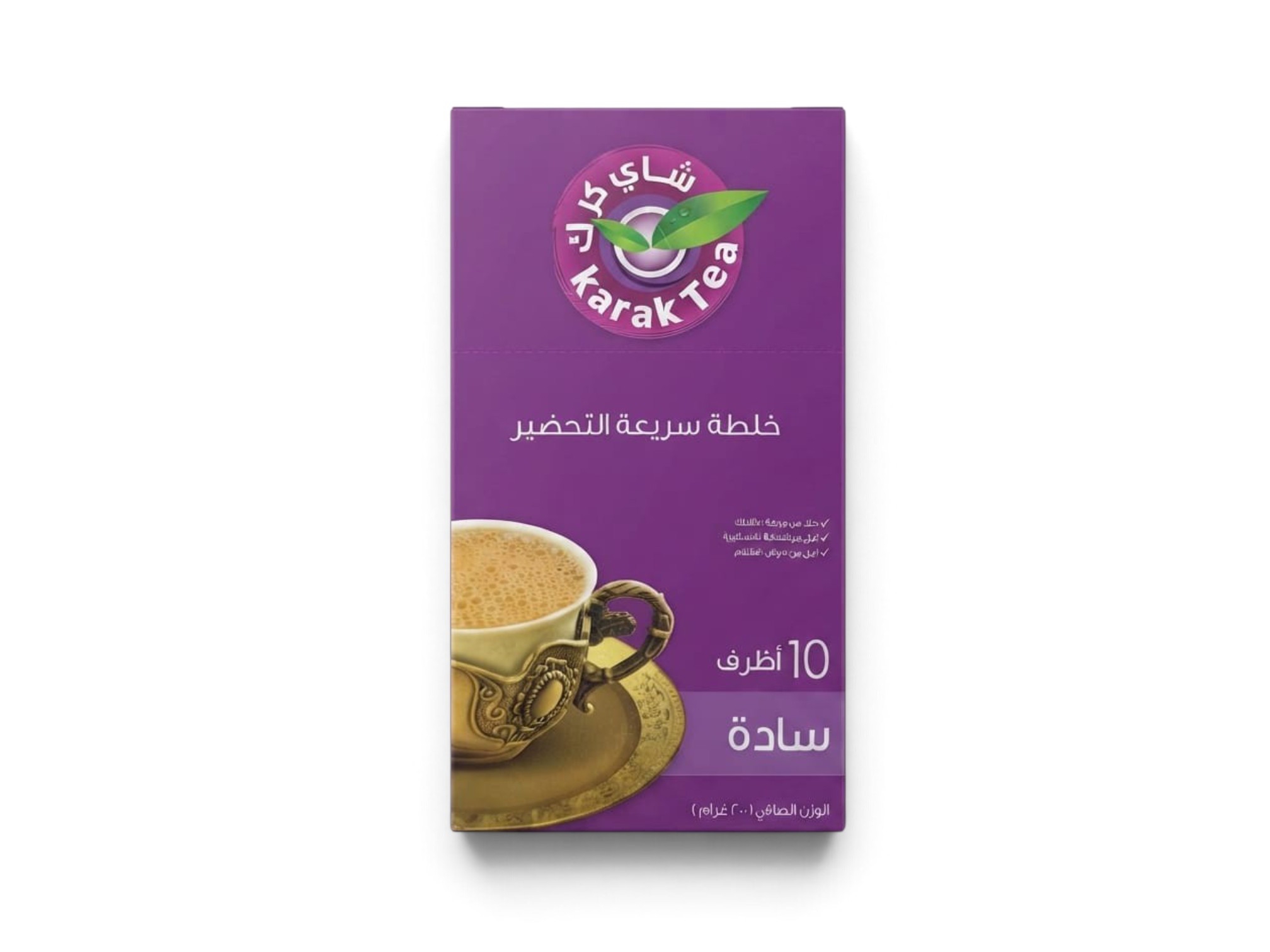 شاي كرك ساده 10 أظرف